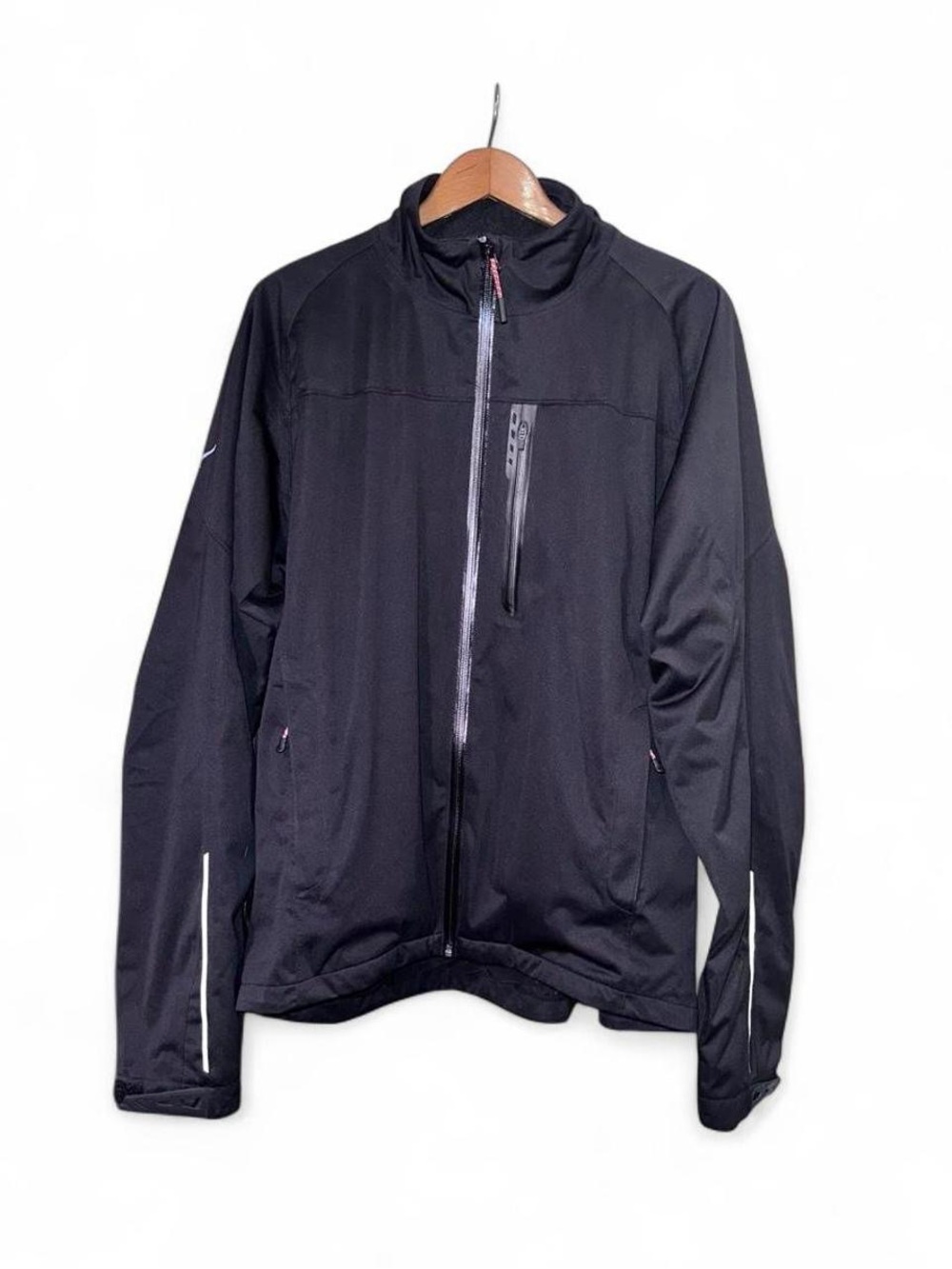 Mizuno Impermealite Jacket Black Pro Collection Waterproof Windbreaker Men’s XL